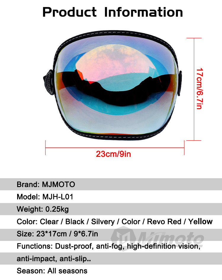 Retro Motorrad Brille Full Fac – Motorcycle Gear Women Bewertung und Preis