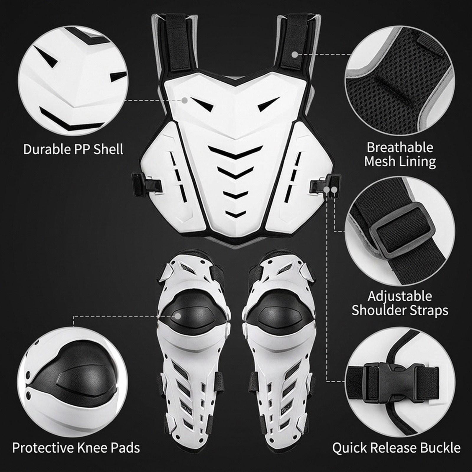 Ergonomischer Brustschutz Knie – Motorcycle Gear For Men Bewertung und Preis